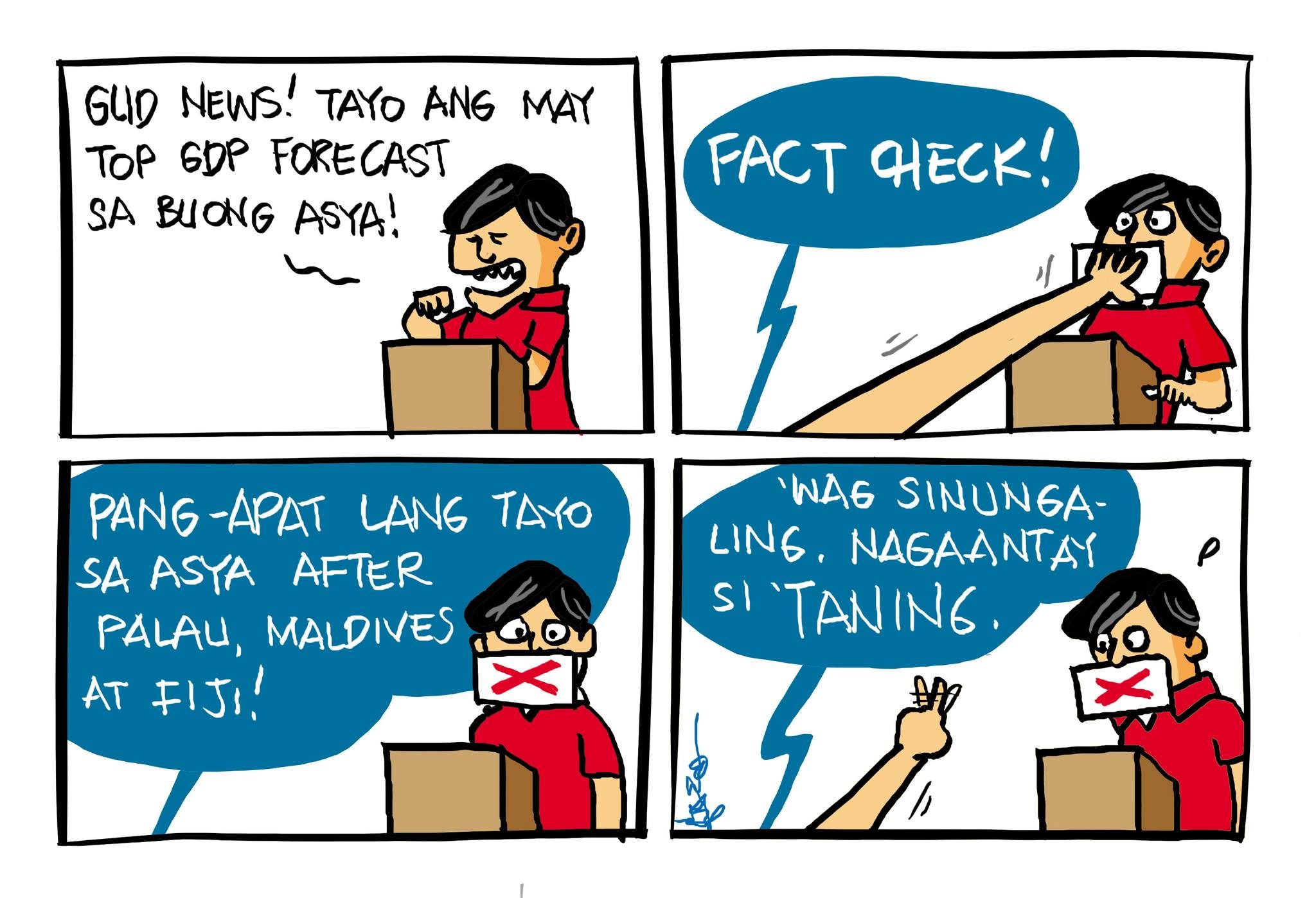 Pilipinas nga ba ang may pinakamataas na GDP forecast sa buong Asya?