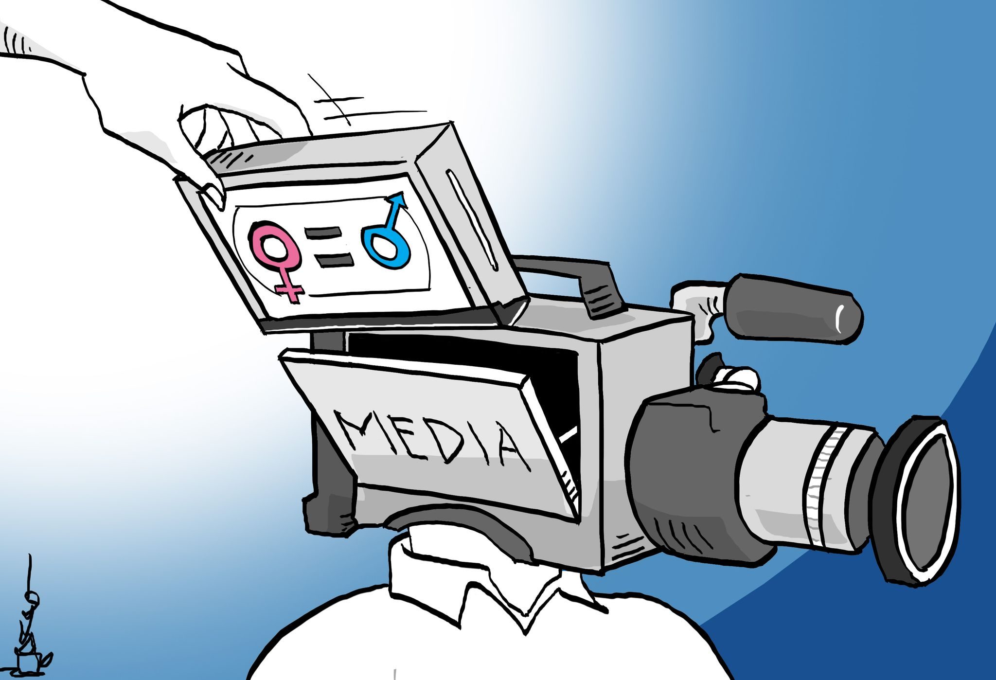 Gender sensitivity in all aspects of journalism | Cartoon